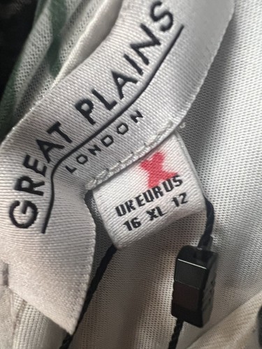 Maxi abito GREAT PLAINS LONDRA Juno Sea Flower taglia 12 - Foto 8 di 9