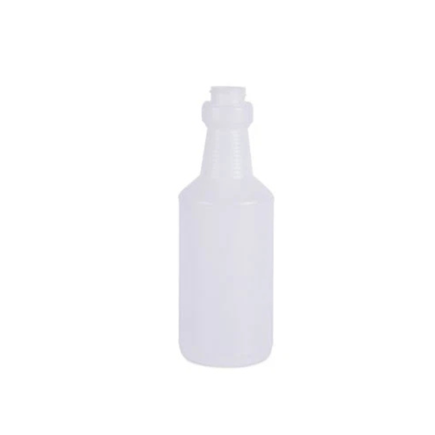 Boardwalk 16 oz Clear Plastic Spray Bottles  Easy-Grip Design | Refillable Clean
