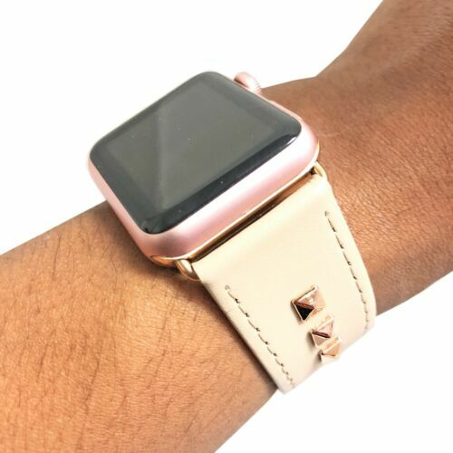Avu Le Vu For Apple Watch Series 10 46MM Band, Bezel Zircon  display picture 2