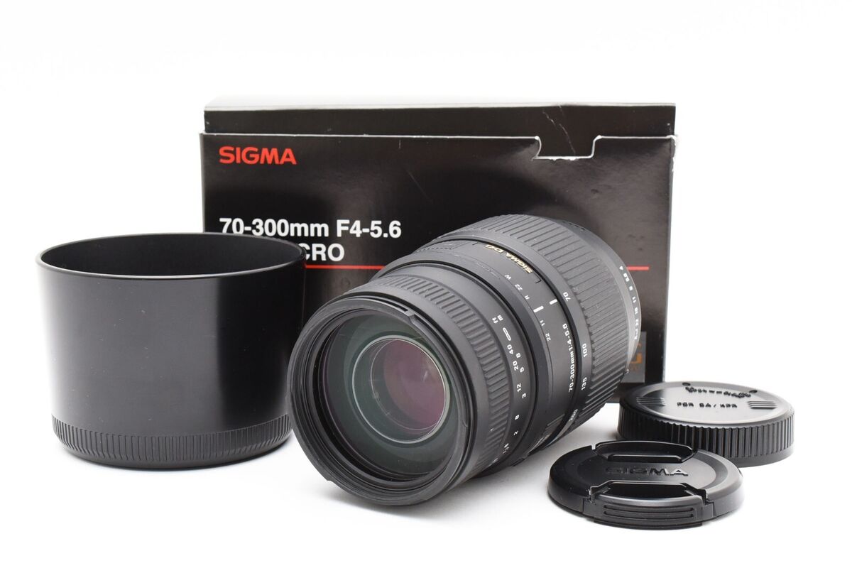 Sigma 70-300mm f/4-5.6 DG MACRO Zoom Lens for Pentax K w Sigma 70-300mm f/4-5.6 DG MACRO Zoom Lens for Pentax K w