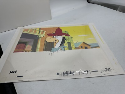 QUICK DRAW MCGRAW animation cel production art Hanna-Barbera vintage cartoons