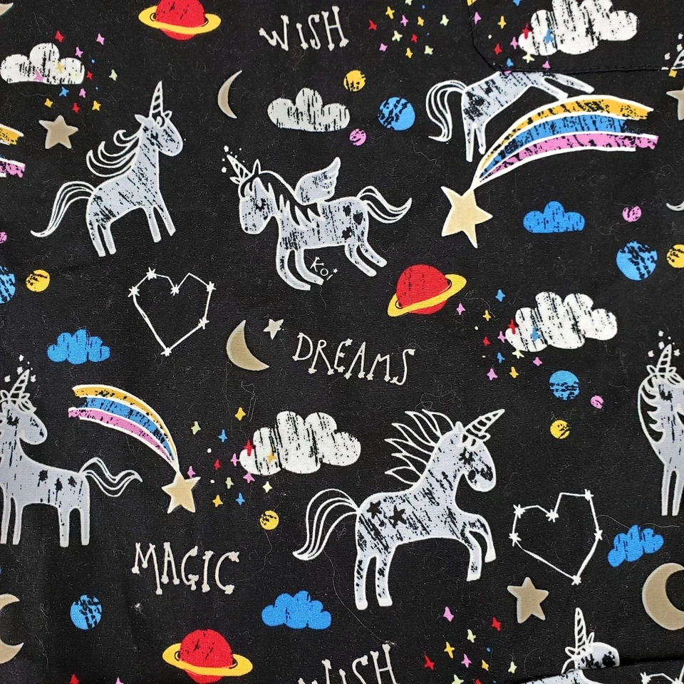 Koi ограниченный выпуск женский скраб-топ с единорогом размер S медицинские радуги - Изображение 4 из 4