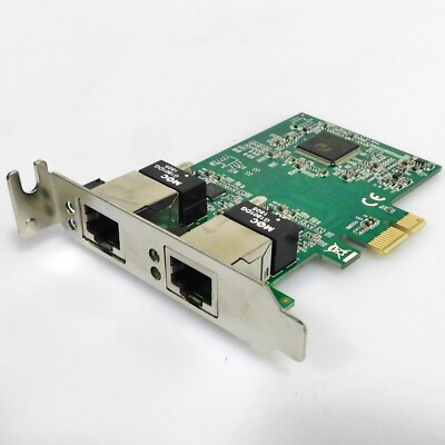 Delock 89358 2xGigabit LAN Netzwerkkarte PCi-e ~mit Rechnung