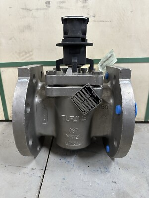 #ad #ad Tufline 4quot; Flanged Plug Valve Stainless Steel 195 PSI 400F Max Class 150# $989.47