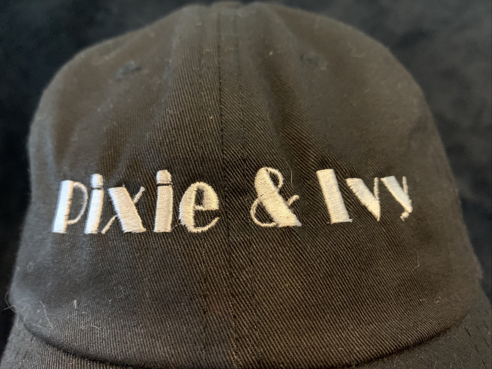 Adjustable Strapback Tournament Apparel Black Pix… - image 2