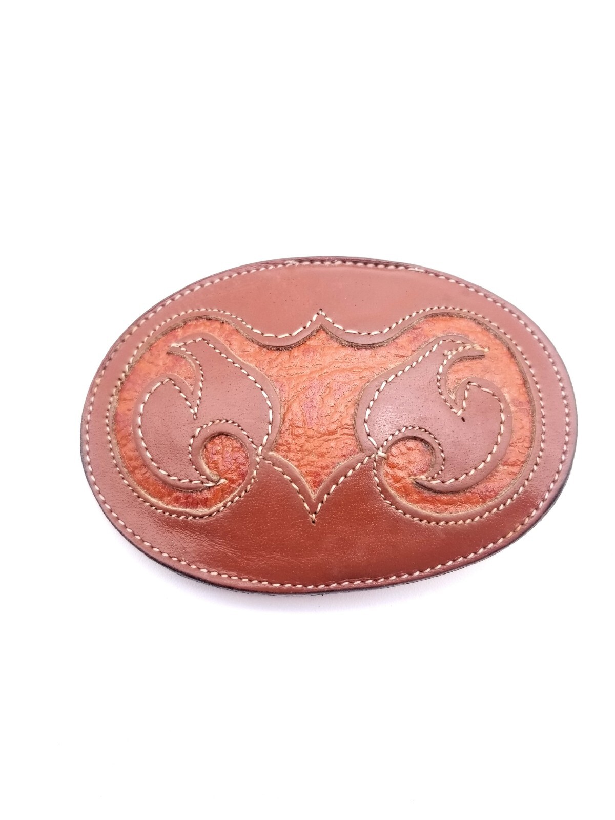 leather vintage western belt buckle by Tony Lama B50 eBay