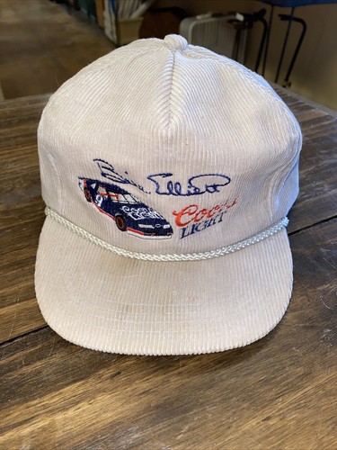 Bill Elliot #9 Hat Corduroy Coors Light 