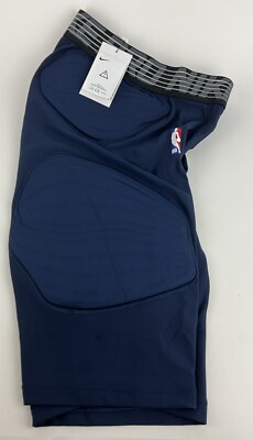 Nike Pro Hyperstrong NBA Basketball Padded Compression Shorts Dark Blue 2XL NWT