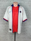 Paris Saint-Germain PSG Away Football Shirt 1996 1997 Nike Jersey Soccer Red XL