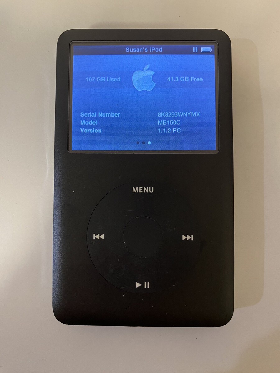 Apple　iPod classic 160GB Black Apple iPod classic 6th Generation Black (160 GB) 19000+