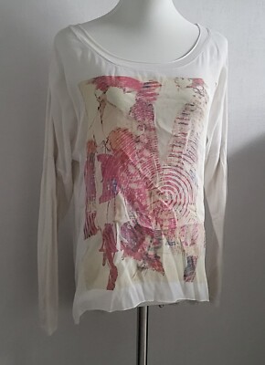 Bluse / Oberteil vorne Durchsichtig von Funky Staff Gr.36 Neuwertig