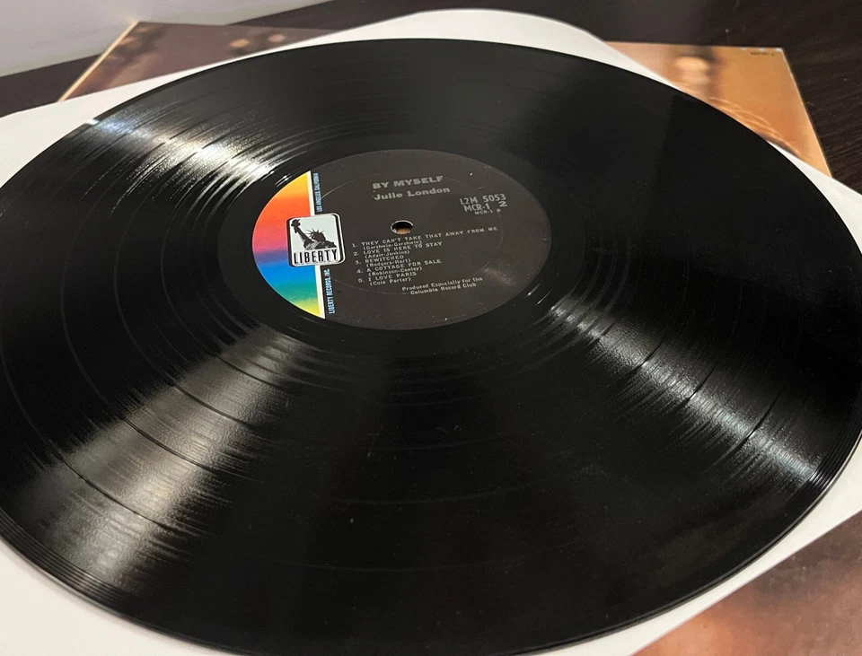 JULIE LONDON - By Myself (1965) - 12" Vinyl Record LP - VG Foto 3 de 3