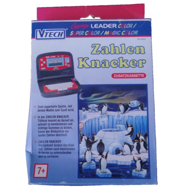 Vtech Genius Super | Magic | Color Lernspiel Computer Modul Zusatz Kassette NEU