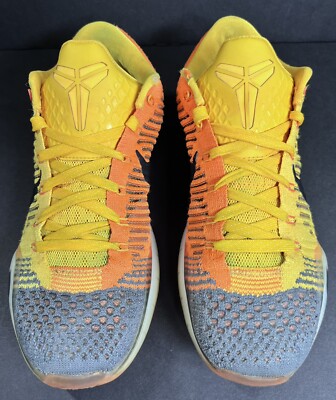 Nike Kobe 10 X Elite Low Chester Rivalry 747212-818 Yellow  display picture 1