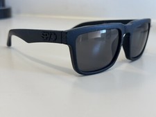 Spy Optic - Men's Helm Sunglasses, Polarized, Soft Matte Black/ Gray Green D64