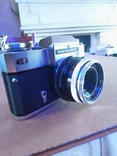 Zeiss Icarex 35S BM +Tessar 50/2.8+extension ring+front filter. Read description
