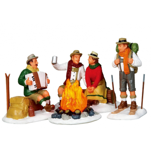 Lemax Alpine Ski Party villaggio di Natale