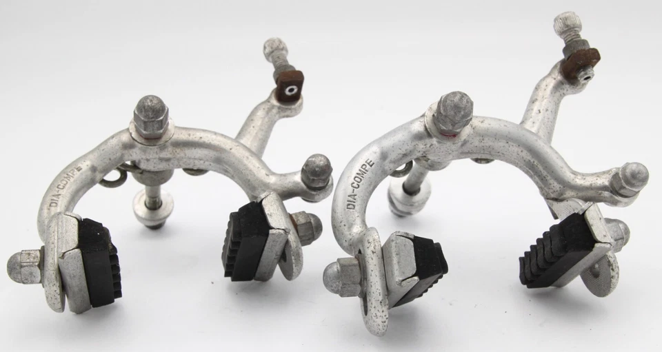 Etriers frein DIA COMPE 1076 ancien vintage Peugeot Caliper brake Reynolds vélo - Photo 3/4