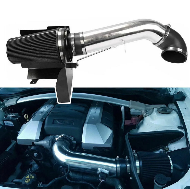 Heat Shield&Cold Intake Pipe Kit For 2009-14 GMC Yukon Denali/Denali XL V8 6.2L