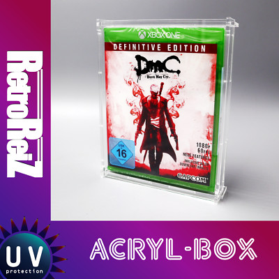 RetroReiZ Acryl Box Case UV Schutz für Microsoft Xbox ONE OVP Spiele Games