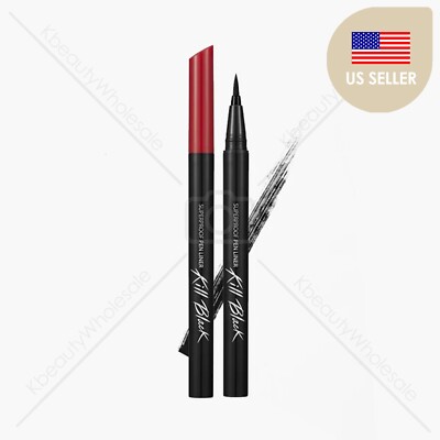 [CLIO] Superproof Pen Liner Kill Black 01  Liquid Eyeliner, K-beauty for Teen
