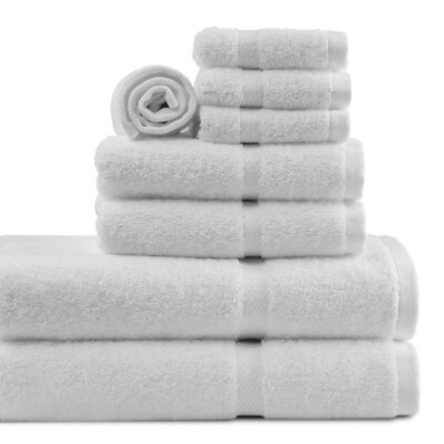 Bluefin 27x54 Hotel Bath Towel 100% Cotton - 6pcs