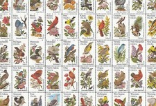 State Birds Mint Sheet of 50 Stamps, Scott #1953-2002, MNH, Free Shipping! Nice!