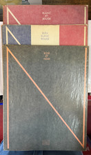 3 LIVRES PAUL IRIBE - ROSE ET NOIR / BLANC ET ROUGE / BLEU BLANC ROUGE - NICOLAS