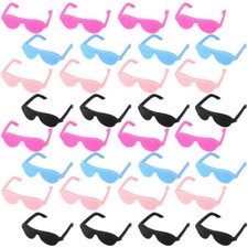 60pcs Doll Sunglasses Doll Eyewear Doll Glasses Cute Glasses For Dolls