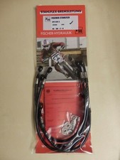 GPZ 500 S EX500D STAHLFLEX vorne & hinten ABE SCHWARZ GPZ500 S brake hose A64