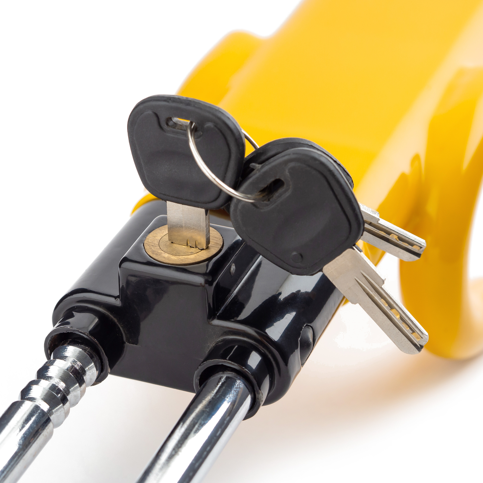 Twin Bar Steering Wheel Lock Stop Thieves Stealing Your Car Universal