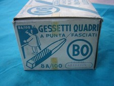 GESSETTI QUADRI GESSO DA LAVAGNA SCUOLA ORIGINALE ANNI 50