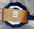 Lidded Pumpkin Mug 21 Fl Oz (621 ML) Capacity Blue And Gold Writing.. Brand New — photo 4