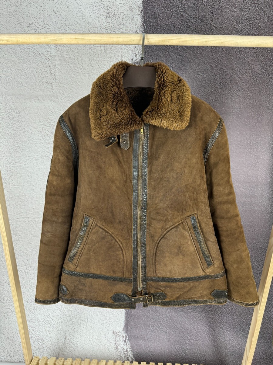 ジャケット・アウター 90s vintage dark brown lether jacket y2k Vintage Distressed Brown Leather Jacket: 90s Y2K Boxy Fit - Etsy