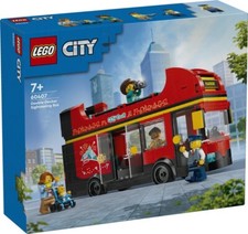 LEGO 60407- AUTOBUS TURISTICO ROSSO - serie CITY