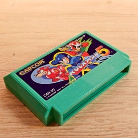 Rockman 5 Megaman Nintendo Famicom NES Japanese ver Cleaned Tested & Working