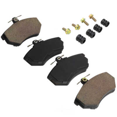 Disc Brake Pad Set-Premium Ceramic Brake Pads with Hardware Quality-Built