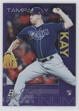2020 Bowman Platinum Wal-Mart Purple 156/250 Brendan McKay #19 Rookie RC 0r80