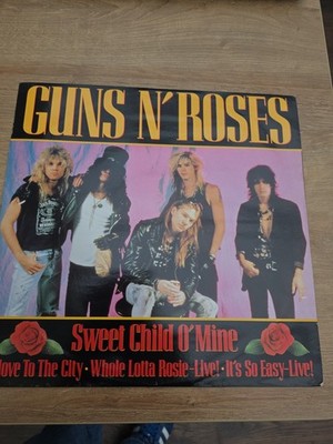 Guns N Roses Sweet Child O' Mine 12'' Single, Geffen, 1987, 3-Track