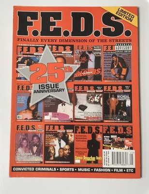 F.E.D.S. Magazine 25th Issue Anniversary ~ Brand New  **UNUSED**