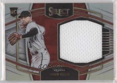 2022 Select Horizontal Rookie Jumbo Swatches Holo Prizm /250 Drew Ellis RC v1x
