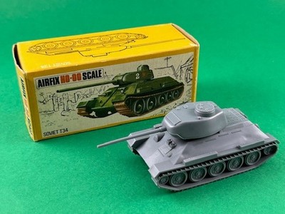 Airfix HO-OO Soviet T34 in grau - sehr schönes Exemplar