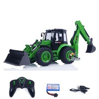 Huina 1/14 1579 Fernsteuerbagger Bagger 2.4G 9CH Rc-Lader Modellspielzeug
