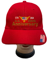 US 250th Anniversary 1776-2026 AMERICA FLAG Adjustable Cap Baseball Hat LOT 1-12