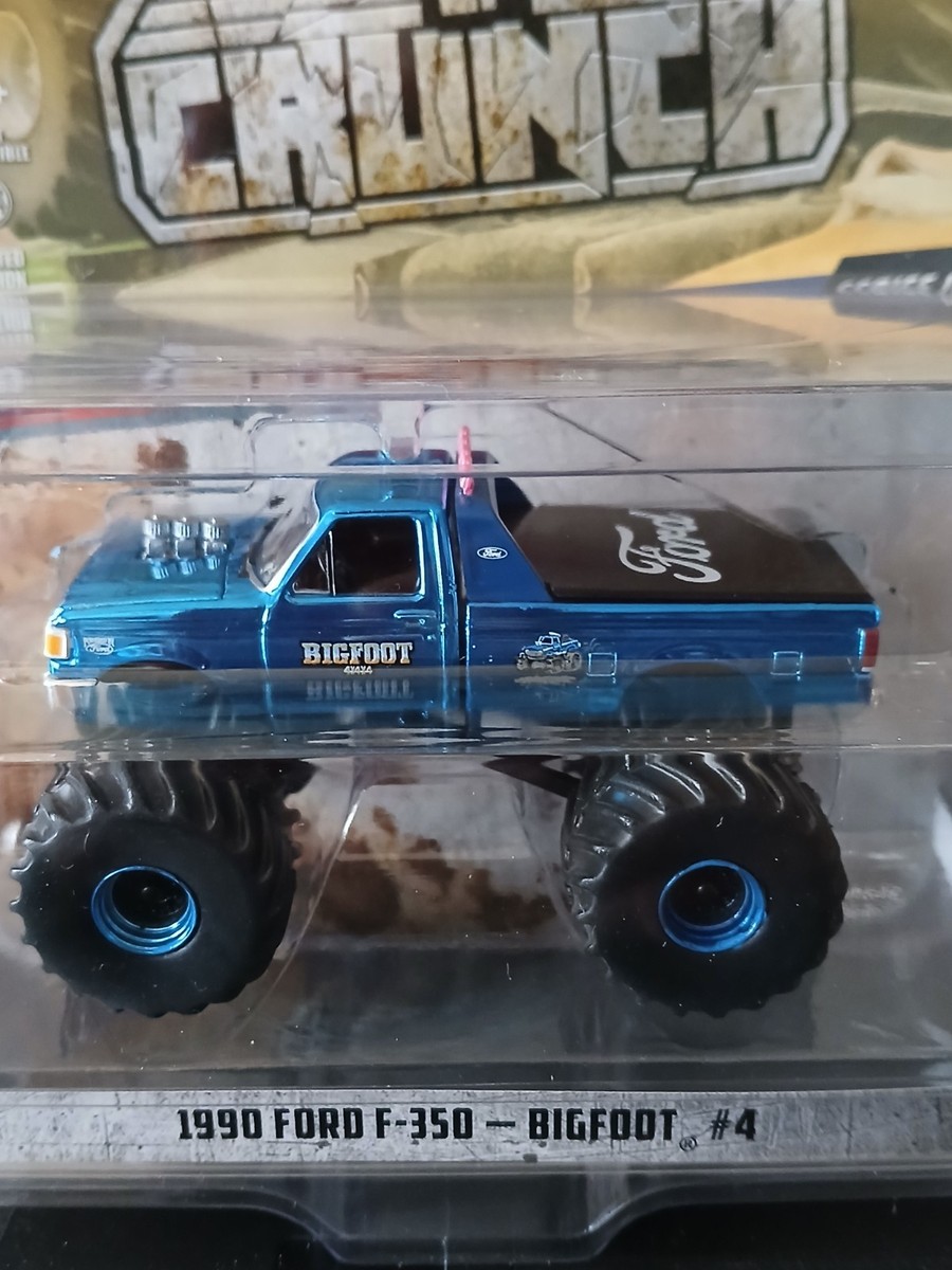 GREENLIGHT Kings of Crunch🔥Bigfoot #4 Ford F350 🔥CHROME