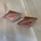 Vintage "Gret Barkin" copper Earrings and Brooch set signed — photo 5