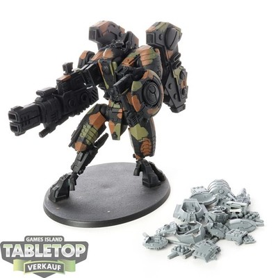 Tau Empire - XV104 Riptide Battlesuit - teilweise bemalt
