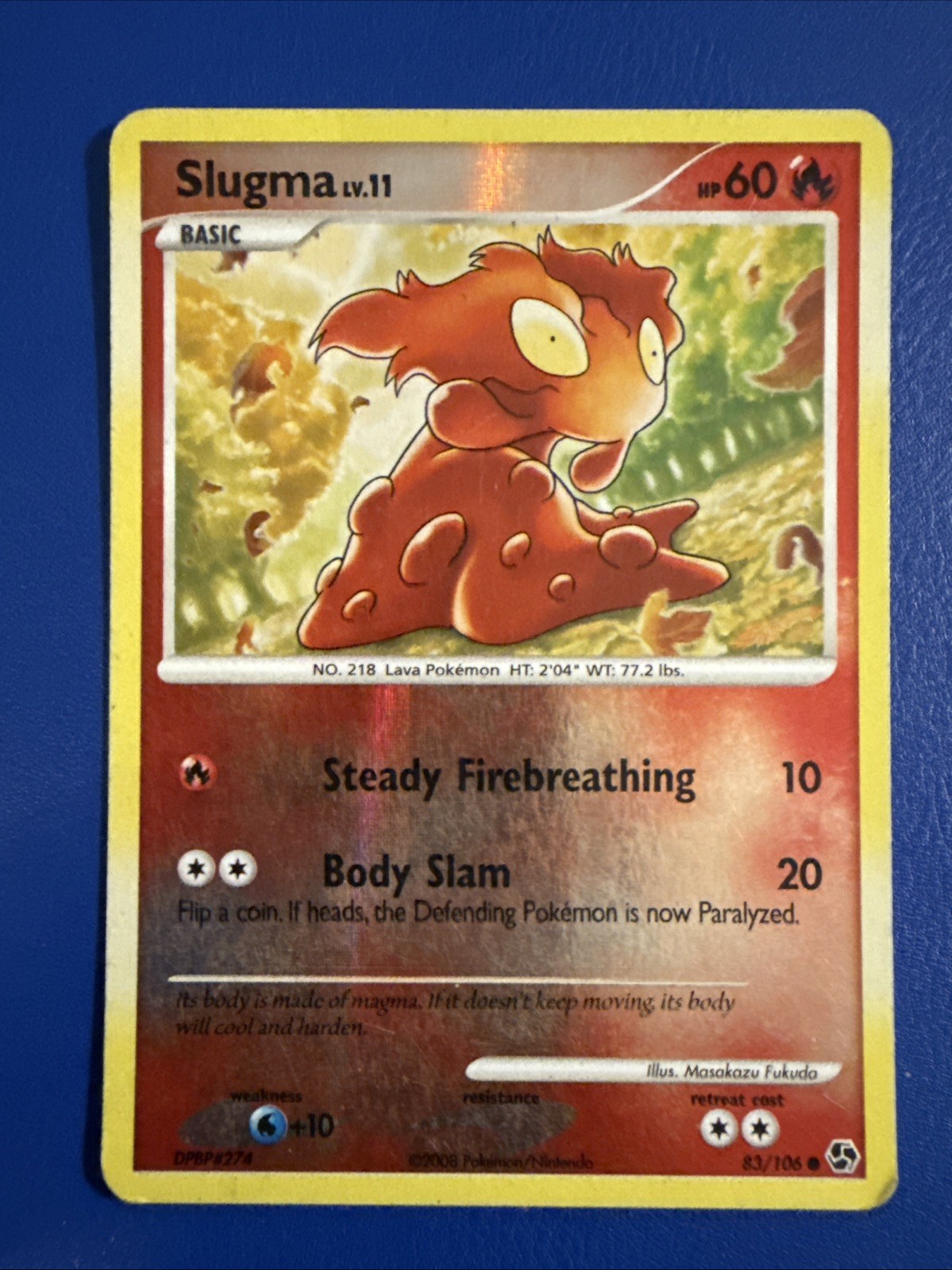 Slugma 83/106 Great Encounters Reverse Holo