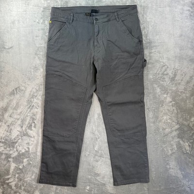 Caterpillar Carpenter Pants Men's Size 40x32 Gray Carpenter Utilty Work Pants