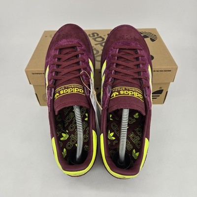 adidas Handball Spezial Weltmeister JH5453 Shadow Red Solar Yellow Shoes Size 12 ADIDAS HANDBALL SPEZIAL WELTMEISTER SHADOW RED SOLAR YELLOW  main image 4